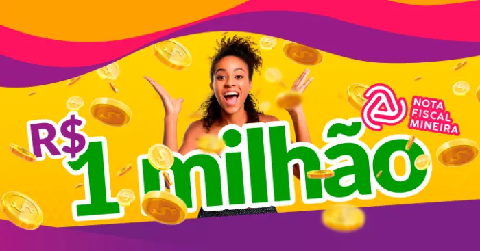 Nota Fiscal Mineira sorteia prêmio de R$ 1 milhão na próxima segunda-feira (23/12)