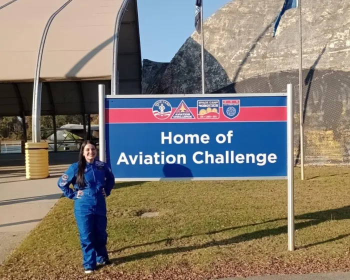 Space Camp possibilita vivência de aprendizado e companheirismo a aluna de Carnaubal