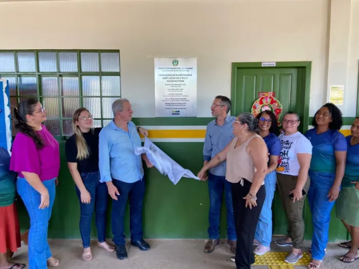Obras: Cerimônias de inauguração marcam entregas de três escolas e uma praça na zona rural no fim de semana
