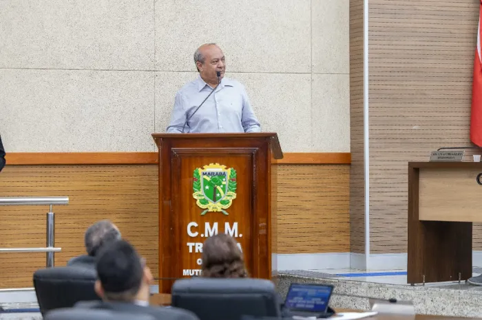 Gestão: Prefeito Tião Miranda presta contas e agradece legislativo em sessão extraordinária, na Câmara Municipal
