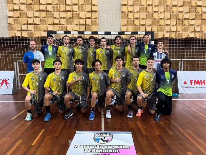 Seleção capixaba de handebol é vice-campeã do Brasileiro de Seleções masculino