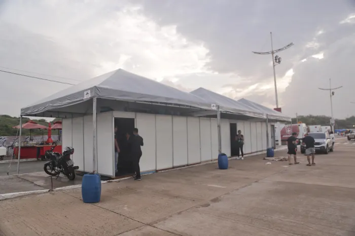 Governo instala Hospital de Campanha no Réveillon da Av. Litorânea