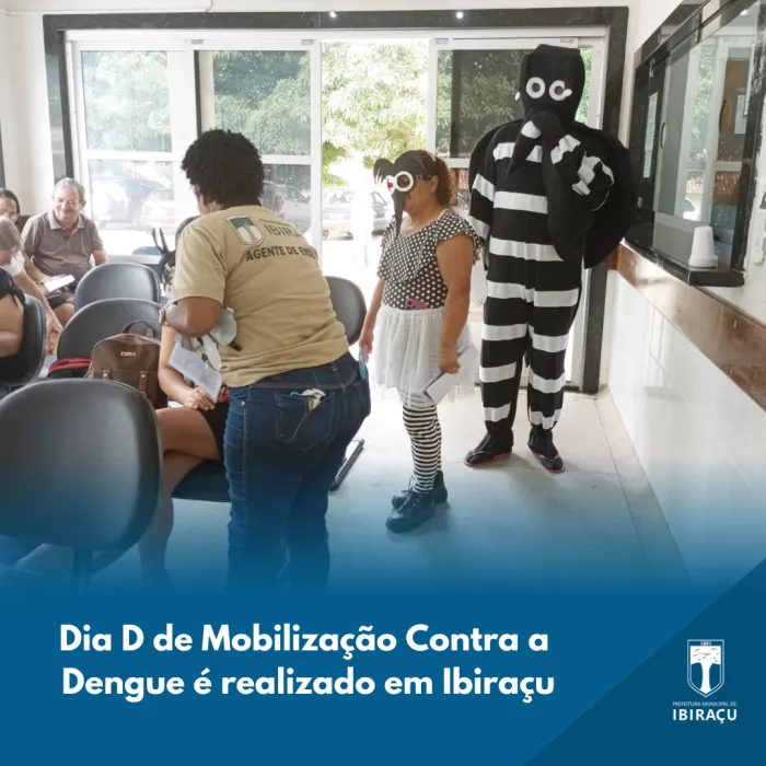Dia D de Mobilização Contra a Dengue é realizado em Ibiraçu
