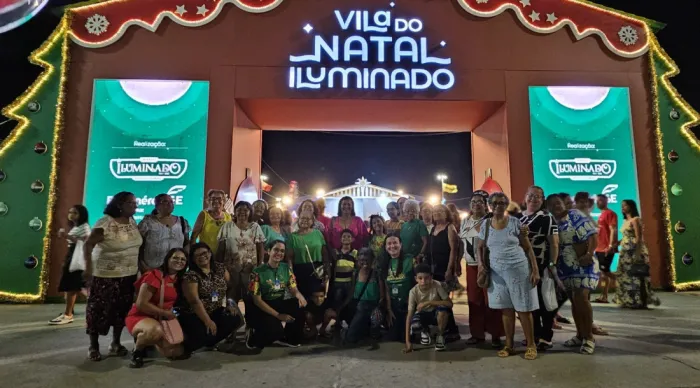 Secretaria da Assistência Social promove visita das comunidades dos espaços Cuidar à Vila do Natal Iluminado
