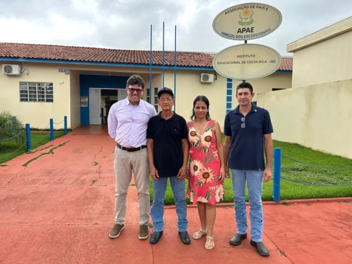 Apae de Costa Rica recebe recursos de R$ 300 mil para construção de uma usina...