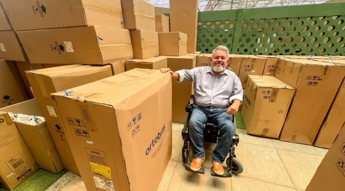 Antônio Luiz, presidente do Conselho Estadual das Pessoa com Deficiência e Altas Habilidades em Sergipe / Foto: Mário Sousa