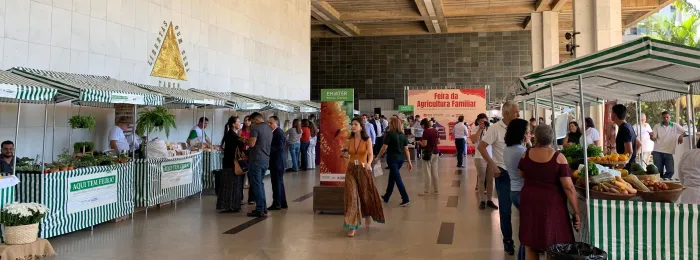 Emater quer ampliar neste ano as feiras da agricultura familiar na capital mineira e em municípios vizinhos
