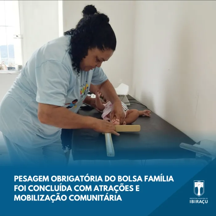 Pesagem Obrigatória do Bolsa Família foi Concluída com Atrações e Mobilização Comunitária