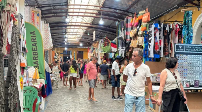 Mercado no Centro de Aracaju é um dos pontos mais visitados pelos turistas / Foto: Pietro Lobo