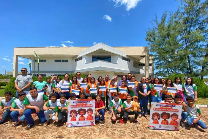 Secretaria de Defesa Civil foi premiada em 2024 por orientar estudante sobre prevenção em desastres naturais