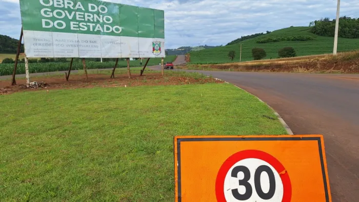 Acesso ligará Ametista do Sul à BR-386 -Foto: Divulgação/Daer
