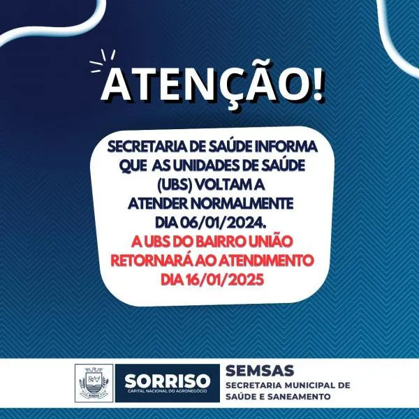 Foto: Reprodução/Prefeitura de Sorriso - MT