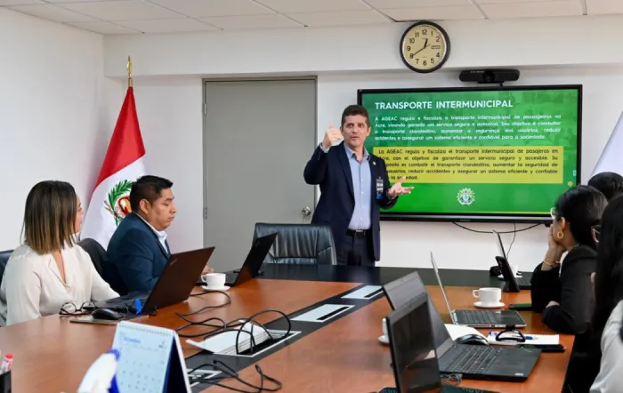 Ageac realiza visita técnica à Superintendência Nacional de Serviços de Saneamento no Peru