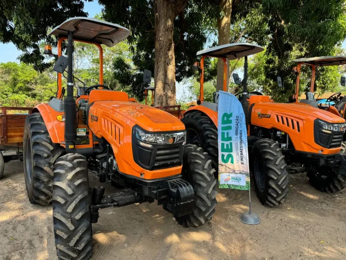 Sefir promove desenvolvimento da agricultura familiar em 2024 com entrega de kits de irrigação e equipamentos agrícolas em 34 municípios