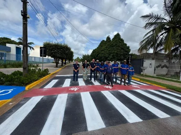 Via Semsep, Prefeitura começa a revitalizar sinalização de trânsito em áreas escolares
