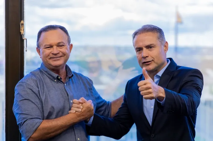 - Governador Brandão e ministro Renan Filho trataramtemas prioritários para a Região Tocantina (Foto: Divulgação)