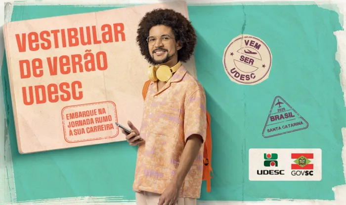 Vestibular de Verão 2025 Udesc: inscrições pelo histórico escolar encerram nesta quarta-feira