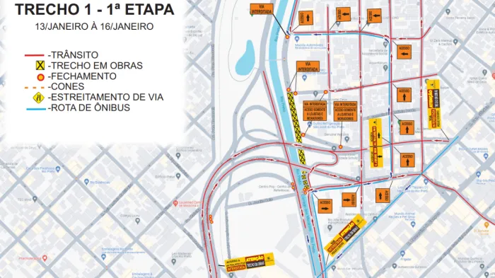Philadelpho é interditada para obras