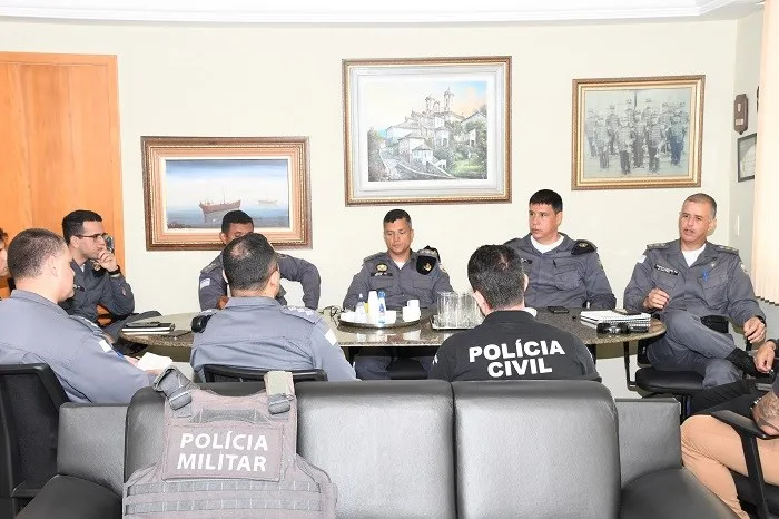 4º BPM participa da reunião mensal da Área Integrada de Segurança Pública (AISP 04)