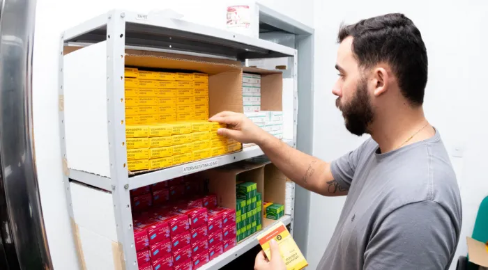 Case realiza dispensação de medicamentos especializados da assistência farmacêutica no âmbito do Sistema Único de Saúde / Foto: Mário Sousa