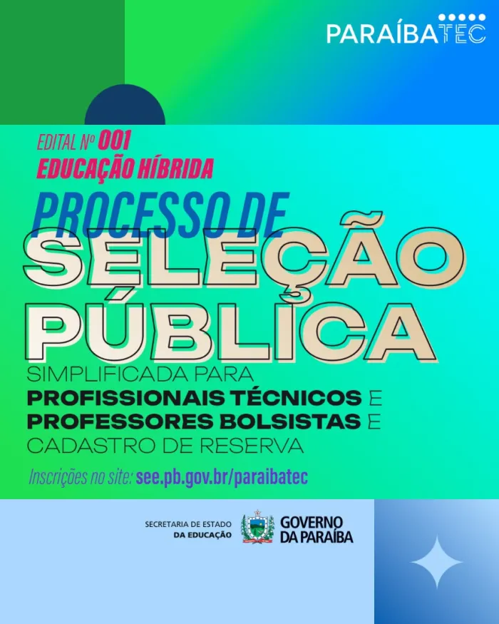 Foto: Reprodução/Secom Paraíba