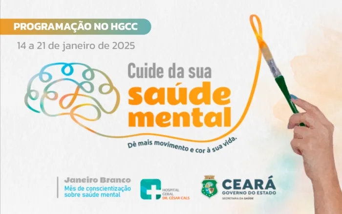 Atenção à saúde mental: programação favorece o bem-estar de pessoas atendidas no Hospital Geral Dr. César Cals