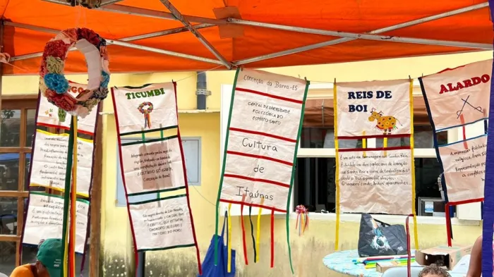 Voluntários do Parque Estadual de Itaúnas contribuem para preparativos da Festa do Ticumbi
