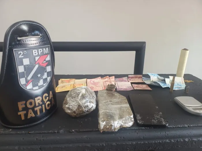 Polícia Militar em Três Lagoas durante ação conjunta com Polícia Civil prende autor de tráfico de drogas