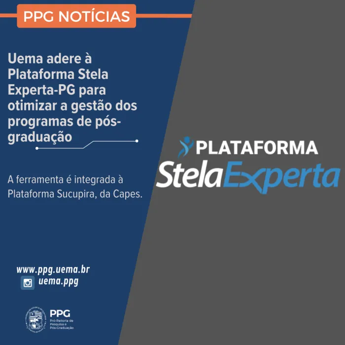 Uema adere à Plataforma Stela Experta-PG para otimizar a gestão dos programas de pós-graduação