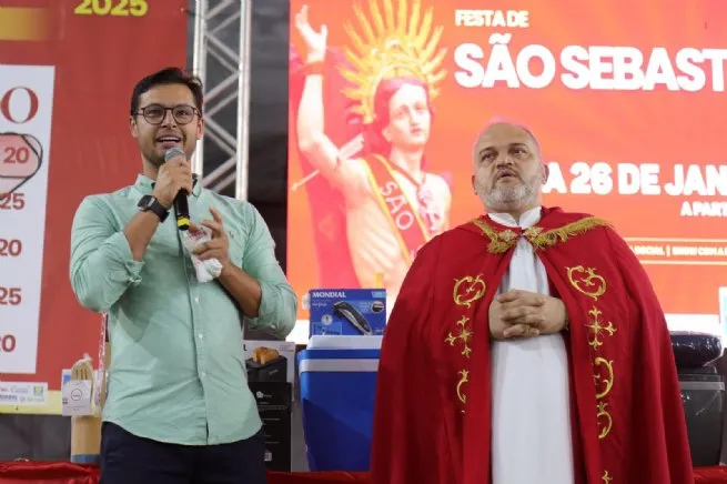 Festa do Padroeiro tem missa, procissão e show de prêmios com sorteio de carro e celular até o dia 20
