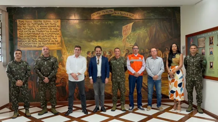 Gestão: Comitiva da Prefeitura de Marabá visita 23ª Brigada de Infantaria de Selva