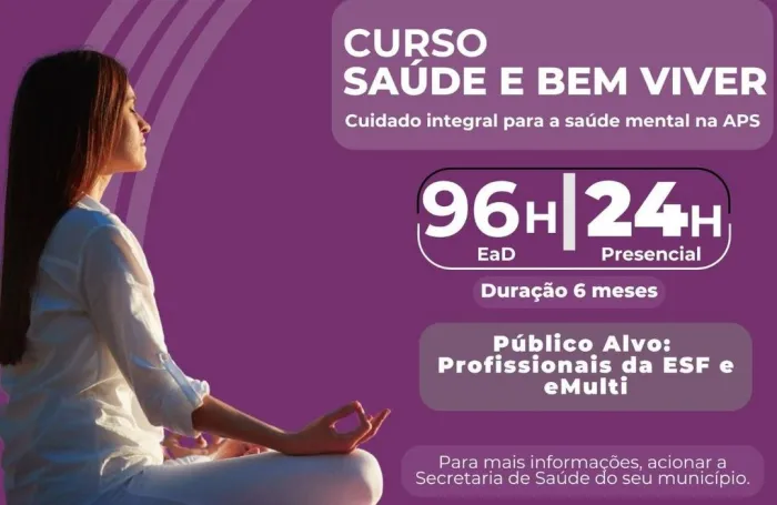 Sesapi oferta curso sobre Cuidado Integral para Saúde Mental para os municípios