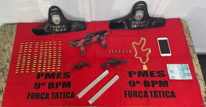 Foto: Reprodução/Polícia Militar - ES