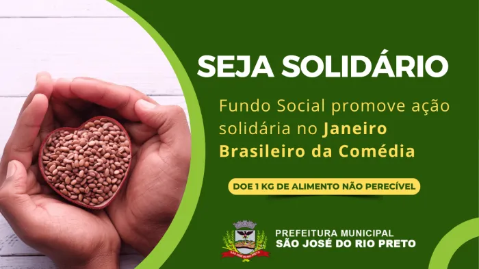 Fundo Social faz ação solidária durante Janeiro Brasileiro da Comédia