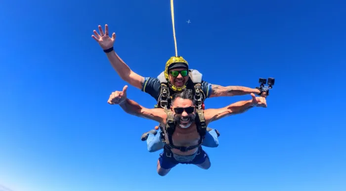 Programação inclui saltos de diferentes estilos a partir de uma altura de 12 mil pés / Foto: Pedro Ramalho Sganzella