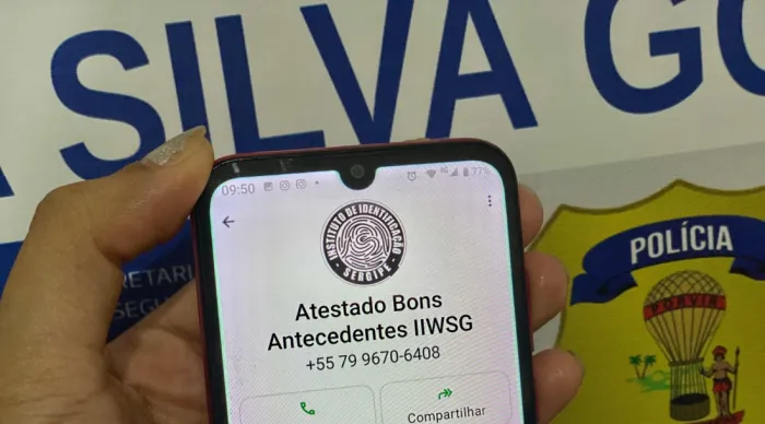 Instituto de Identificação divulga nova forma de solicitação para Atestado de Bons Antecedentes Criminais// Foto: Ascom/SSP