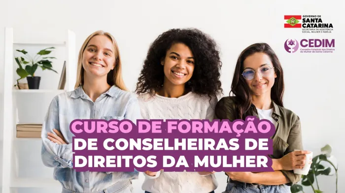 Santa Catarina terá novo curso de formação de conselheiras em Direitos da Mulher