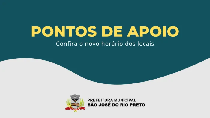 Pontos de Apoio passam a funcionar 12 horas por dia
