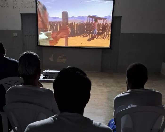 Fundac exibe sessão número 600 do Cine Transformar para socioeducandos do CEA/JP