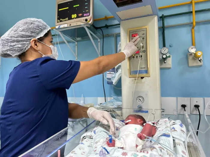 Saúde: Com êxito, HMI realiza parto de gêmeos considerado de alto risco