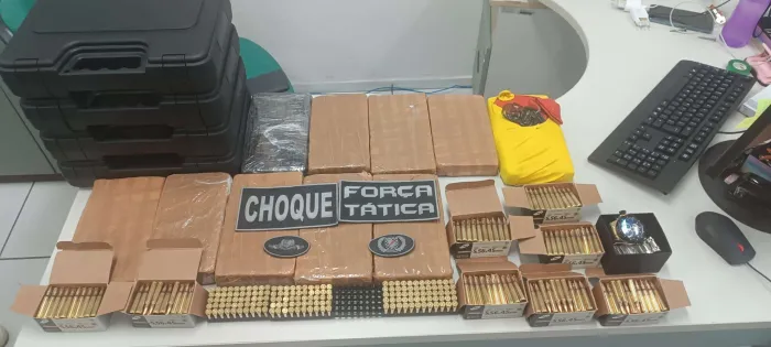 Em resposta rápida, Forças de Segurança capturam quatro suspeitos de morte de policial penal e apreendem 10 kg de drogas, armas e munições