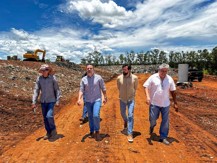 Prefeitura e instituição fazem visita ao aterro sanitário de Araçatuba