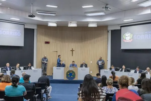 Foto: Reprodução/Câmara de Sorriso - MT