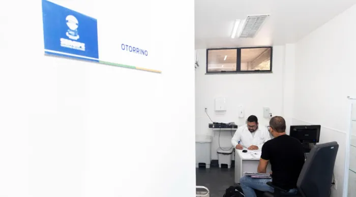 Além de ser referência nos atendimentos com otorrinolaringologista, o Cadi é o primeiro do estado a fornecer o serviço de ultrassonografia para o público masculino// Fotos: Mário Sousa