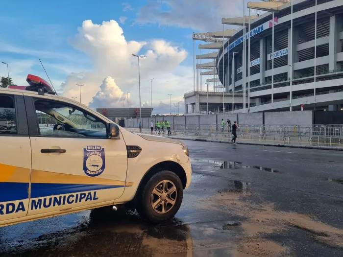 Guarda Municipal reforça segurança no jogo entre Flamengo e Botafogo no Mangueirão