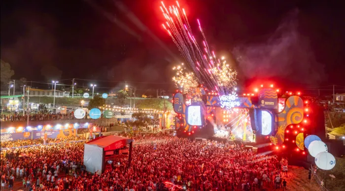 Verão Sergipe leva multidão ao sertão na primeira noite de festa em Canindé// Foto: Arthuro Paganini