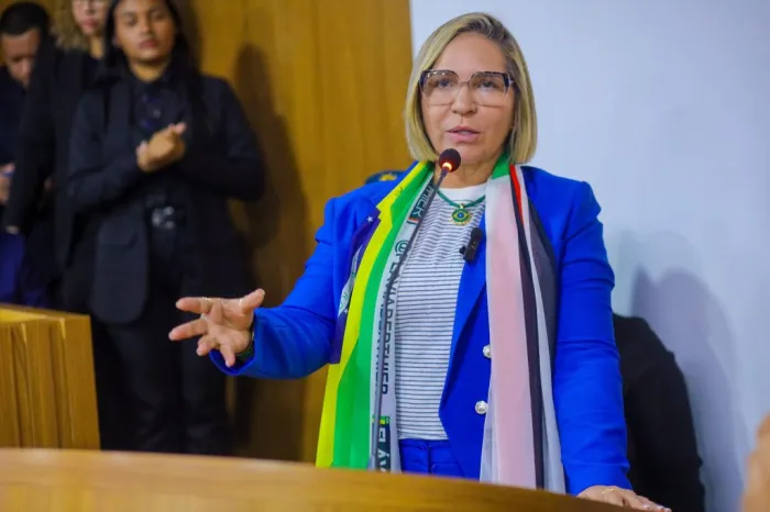 Vereadora Flávia Berthier destaca valores cristãos e defende harmonia entre os poderes