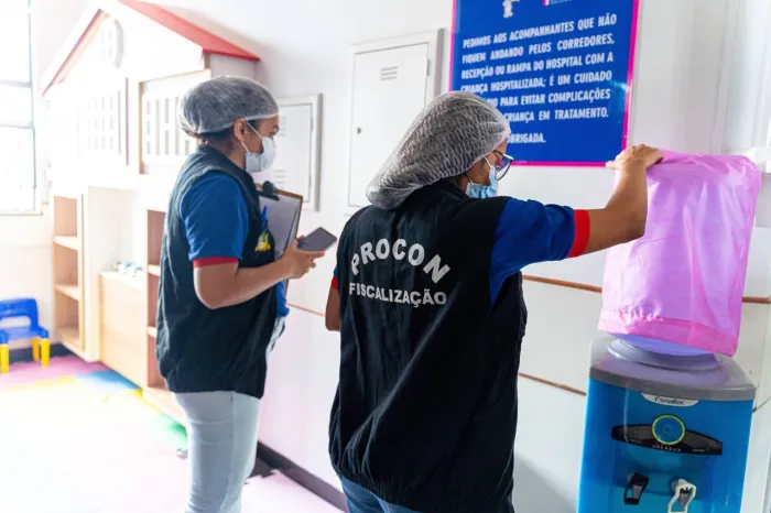 - Fiscalização encontrou irregularidades na unidade hospitalar (Foto: Divulgação)