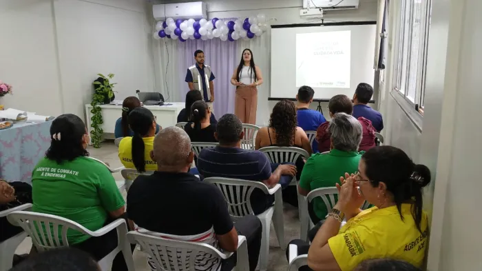 Janeiro Branco: Saúde mental é debatida entre servidores da Diretoria de Vigilância em Saúde