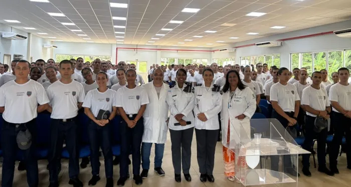 Diretoria de Saúde da PMES promove ações alusivas à Campanha Janeiro Branco